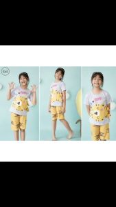Baju Anak Cewek Model Lengan Pendek Kekinian Usia 3-12 Tahun Viral