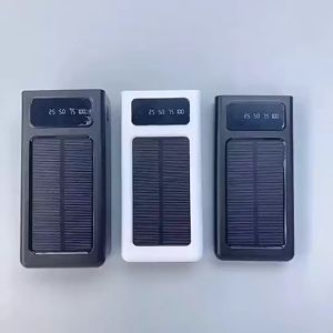 Original 4 IN 1 150000mAh Solar Power Bank Fast Charging solar power station With Light&Power Display Outdoor