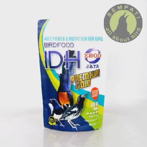 SEMPATI IDH Premium Gold Ebod Jaya Voer Pelet Pur Pakan Burung Murai Kacer Anis Cucak Premium Bird Food Pakan Harian Burung Pemakan Serangga