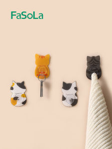 FaSoLa Décorative Khóa Dính Mạnh Không Cần Đục Lỗ Móc Treo Cửa Phòng Khách Bằng Nhựa Chịu Lực Nhẹ Nhựa 1kg 1 Móc