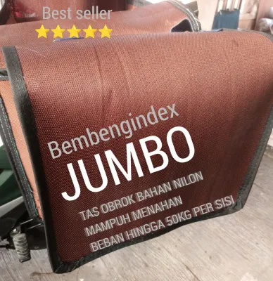 TAS OBROK MOTOR TAS BRONJONG MOTOR JENIS NILON UKURAN JUMBO