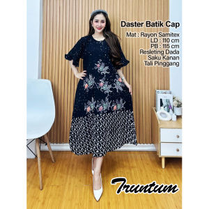Pakaian Wanita Daster JUMBO XXL dan XL Home Dress untuk ibu menyusui Kain Rayon Samitex BAtik Cap