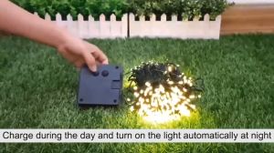 Solar Christmas Light Outdoor Christmas Decoration For Home Solar Light Outdoor Waterproof 12M 100LED Fairy Lights Christmas Lights Led Design Christmas Lights Solar Power Xmas Lights Otdoor Waterproof