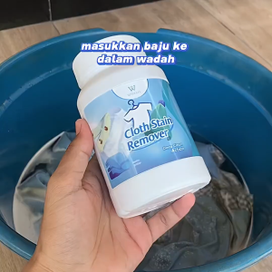 Wiselie - Cloth Stain Remover Penghilang Noda Baju EXTRA BERSIH Pembersih Bantal Mukenah Pencerah Warna Pakaian aman untuk segala jenis kain