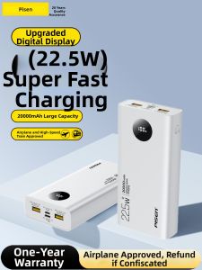 PISEN | High Capacity Super Fast Charging Power Bank 20000mAh