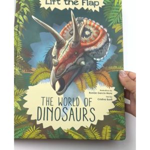ลูกเล่น บอร์ดบุ๊ค Lift the Flap: Discover the World of Dinosaurs พร้อมเล่น ลูกเล่นเพื่อผู้ชาย