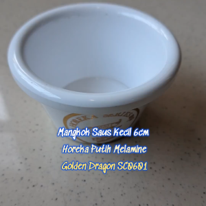 Mangkuk Saus Kecil 6 cm Horeka Porcelaine Melamine - Golden Dragon SC0601