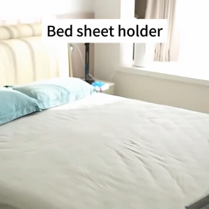 4PCS คลิปหนีบผ้าปูที่นอนปรับที่มองไม่เห็นผ้าปูที่นอนคลิปทนทาน Anti-run ลื่น DIY ที่นอนหัวเข็มขัดผ้านวมเครื่องมือยึด