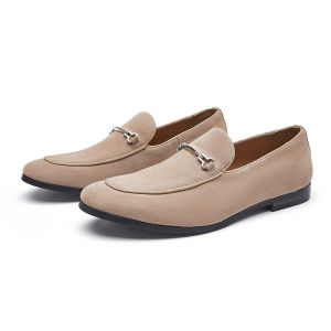 English Style Summer Leisure Easy Slip-On Leather Loafers
