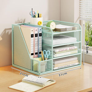 evesigar | Multi-functional Large Capacity Simple Metal File Organizer