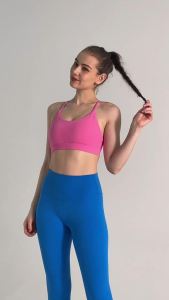 COZOK | Áo Ngực Thể Thao Thời Trang Nữ Gợi Cảm Lưng Tam Giác Chéo Chống Sốc Slim Fit Yoga Vest Thoáng Khí Tập Luyện Chạy Bộ Tank Top