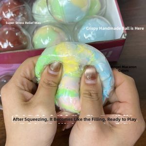 QAT | Mint Chocolate Matcha Soft Squishy Stress Relief Ball