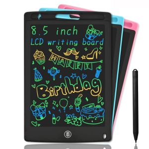 8.5inch LCD Writing Tablet Drawing Pad Drawing Tablet Writing Pad Lcd Papan Lukis Eletronic Handwriting Pads Christmas Gift For Kids Papan lukis