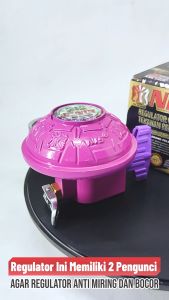 Nis Regulator Gas Klik Lock F16 (N7 08BD) - Tekanan Rendah