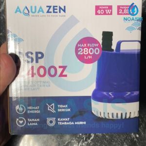 Pompa Celup Kolam Ikan Koi AQUAZEN AZ-PSP-2400Z 40W Ketinggian 2.8 Meter