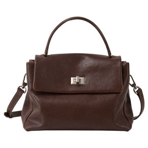 AVALEA | Top-layer Vegetable Tanned Leather Handbag Medium