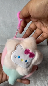 Mini coin purse portable cute and cuddly available in various styles with hooks