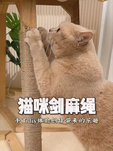 32.8FT Natural Sisal Rope DIY Jute Hemp Sisal Rope Binding Rope for Cat Scratching Post Toy