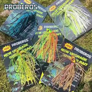 1 Cái Mồi Câu Râu Cá Có Viền Và Nhũ Lấp Lánh 3D Đầu Jig Sinh Học Thực Tế Phụ Kiện Câu Cá Chống Vướng Dùng Cho Câu Cá Biển Sông Hồ