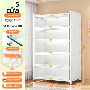 Tủ Kính Chống Bụi Đa Năng Cửa Thép