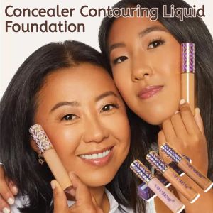 [Strong And Long-lasting Makeup] Naturally Brightening Foundation Cream Perfecting Complexion Concealer Corrector Contour Base