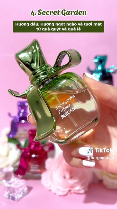 Trọn bộ nước hoa Bergamo Perfume For Women 30ml