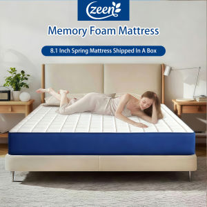 Zeen Mattress 8 inch Foam Spring Mattress Memory Foam Mattress Super Soft 20cm Thickness Compression matress rolled package