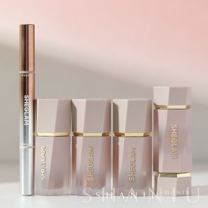 Son Má Hồng Dạng Lỏng Sheglam Long-lasting Waterproof Matte Natural Blush Highlighter Stick Cheek Color Makeup Tools