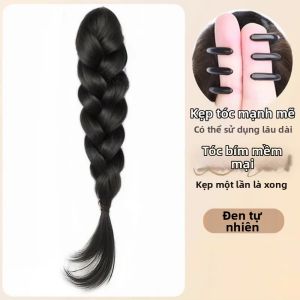 Kẹp Tóc Mái Dài Đuôi Ngựa Bện
