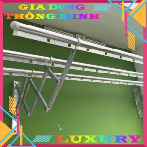 Giàn phơi thông minh gắn tường Hòa Phát chính hãng giá rẻ thích hợp cho căn hộ chung cư cao cấp và nhà phố