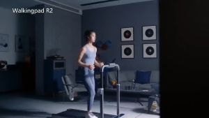 Global Version XIAOMI Kingsmith WalkingPad R2 Treadmill 2 in 1 Smart Folding Walking and Running Machine Indoor Fitness Exercise Equipment Indoor Treadmill Control of Speed