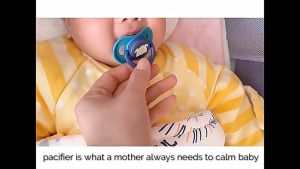 Barbie Elephant Baby Pacifier Soother + Lanyard no BPA