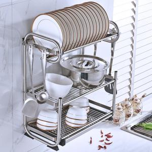 Stainless Steel Wall-Mounted Drying Dish Rack
