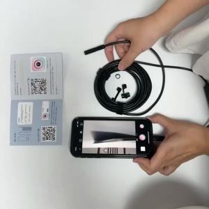 Camera Nội Soi 3 Trong 1 HD 1920P Dành Cho iPhone Android Type-C Kiểm Tra Ống Soi Chống Nước IP67 Với Ống Kính Đơn/kép Màu Đen