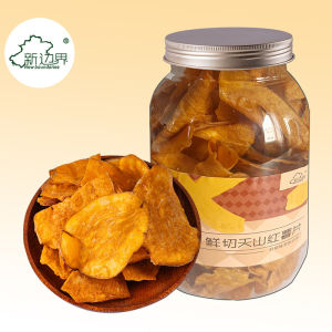Fresh Cut TianShan Sweet Potato Chips 300g Farmhouse Fragrance Taro Snacks Dried Fruit Specialties from Hubei Province China