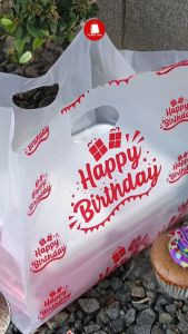 PLASTIK HD BOX MOTIF THANK YOU & HAPPY BIRTHDAY COCOK UNTUK BINGKISAN/ SNACK/ HAJATAN