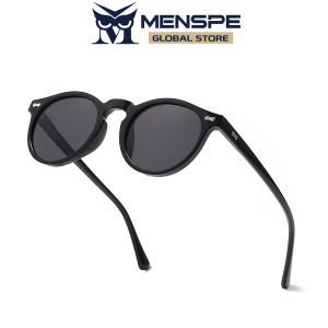 MENSPE Retro Sunglasses Men Womens Round Frame Sunglasses Polarized Sunglasses Fashion Driving Sunglasses UV400 Clear Vision Sunglasses Cycling Riding Running Shopping Glasses