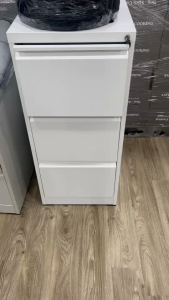 KK097 ตู้เหล็ก ตู้เอกสาร ตู้เก็บเอกสาร ตู้เอกสารบานเปิด ตู้สำนักงาน หลายแบบ สีขาว(ยังไม่ประกอบ)