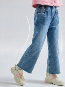 Mark Fairwhale | Soft Denim Trousers for Girls
