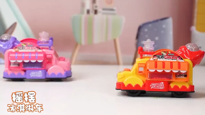 Childrens Food Stand DIY Ice Cream Toy Mini Bread Truck Dessert Luminous Pretend Play House