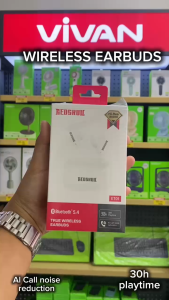 REDSKULL ET01 Earphone TWS Bluetooth 5.4 30 Jam Play Time  waterproof - Garansi Resmi 1 Tahun - Garansi Resmi 1 Tahun