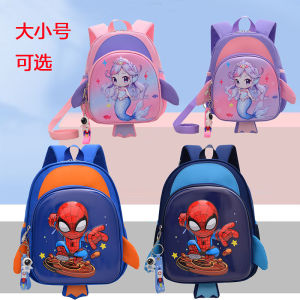 Lightweight Childrens Backpack Spiderman Kindergarten Pre-school Boys Girls Student Double Shoulder Bag 1-3-6 Years Old