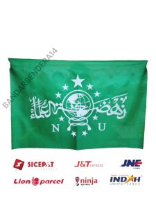 Bendera Nahdlatul Ulama/Muslimat 120cm x 80cm