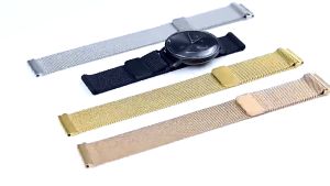 Penang Ship] Milanese Stainless Steel Strap Watch Band Accessories for Smart Watch Huami Amazfit GTR 4 / GTR 3 / GTR 3 Pro / GTR 2 / Pace / GTR 47mm / GTR 2e / Stratos 4 / Bip 5 / Cheetah Pro (Round) / Balance