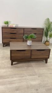 Furniture Direct LAUREEN 2 Drawer Coffee Table meja kopi