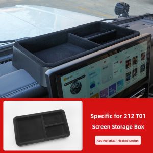 YIRUICHEPIN | Storage Organizer Rear Console Car Interior Accessories