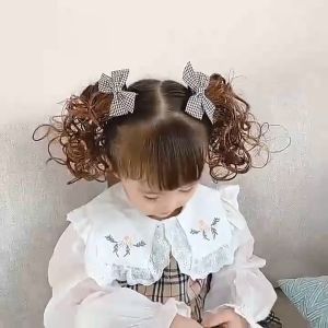 Jepitan Wig Anak hair clip jepit rambut palsu anak perempuan