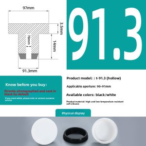 High Temperature Resistant T-Shaped Silicone Rubber Plug Waterproof Dustproof Cap for Threaded Hole Sealing Best Quality