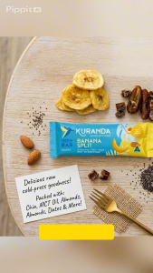 Kuranda Protein Bar - Banana Split 50g