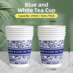 LANYUEXING | Disposable Thicker Customizable Logo Paper Cups 500 Pieces